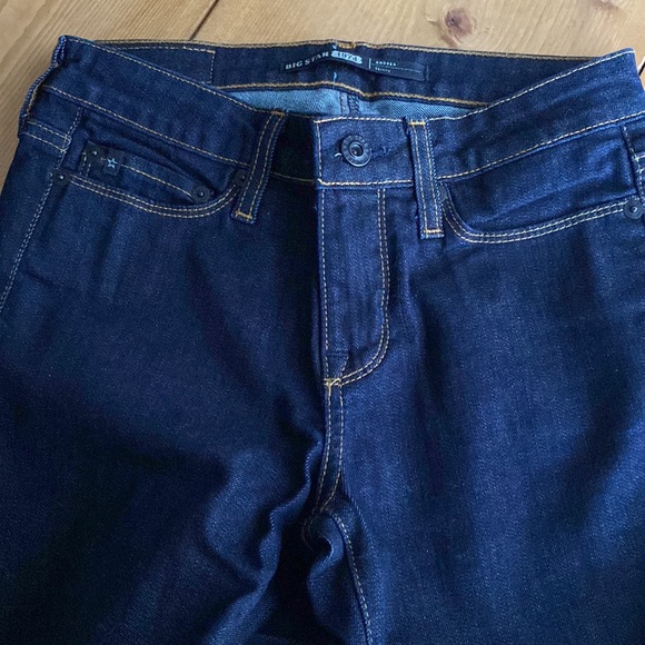 Big Star 1974 Andrea Skinny Dark Blue Jeans Size 24 - Picture 8 of 8
